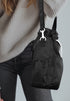 Green Insulated Tumbler Carrier Bag - Crossbody Water Bottle Holder with Pockets & Adjustable Strap for Large Cups (Note: cup not included)