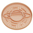 Apricot Silicone Planet Slow Feeder Dog Bowl - 2-in-1 Anti-Choke Lick Mat for Healthy Eating & Fun