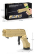 Silver Champagne & Beer Spray Gun - Ultimate Party Starter & Drink Dispenser with Bottle Opener
