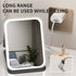 Pink Small Foldable LED Makeup Mirror - Portable Desktop Vanity with 3 Color Lights, Stepless Dimming & Adjustable Stand