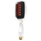 White Advanced 3-in-1 Scalp & Hair Care Massage Comb - Red Light Therapy, EMS Microcurrent & Vibration for Healthy Hair Growth