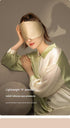 Blue Luxury 19 Momme Mulberry Silk Sleep Mask - Total Blackout Comfort, Wide Design & Adjustable Strap