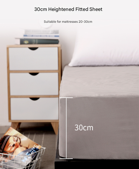 Orange Queen Size Waterproof Fitted Mattress Protector - Soft & Breathable Bed Cover, Hypoallergenic, Deep Pocket (152x190x30cm)