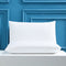 White Ultra Soft Brushed Waterproof Pillow Protectors (Set of 2) - 50x70cm, Stain & Spill Guard for Bed Pillows(Note: pillow core not included)