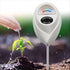 2 Pcs White Soil Moisture Meter - Accurate Plant Water Monitor for Garden & Potted Plants, No Batteries Needed