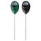 2 Pcs (1 Green + 1 Black) Soil Moisture Meter - Accurate Plant Water Monitor for Garden & Potted Plants, No Batteries Needed