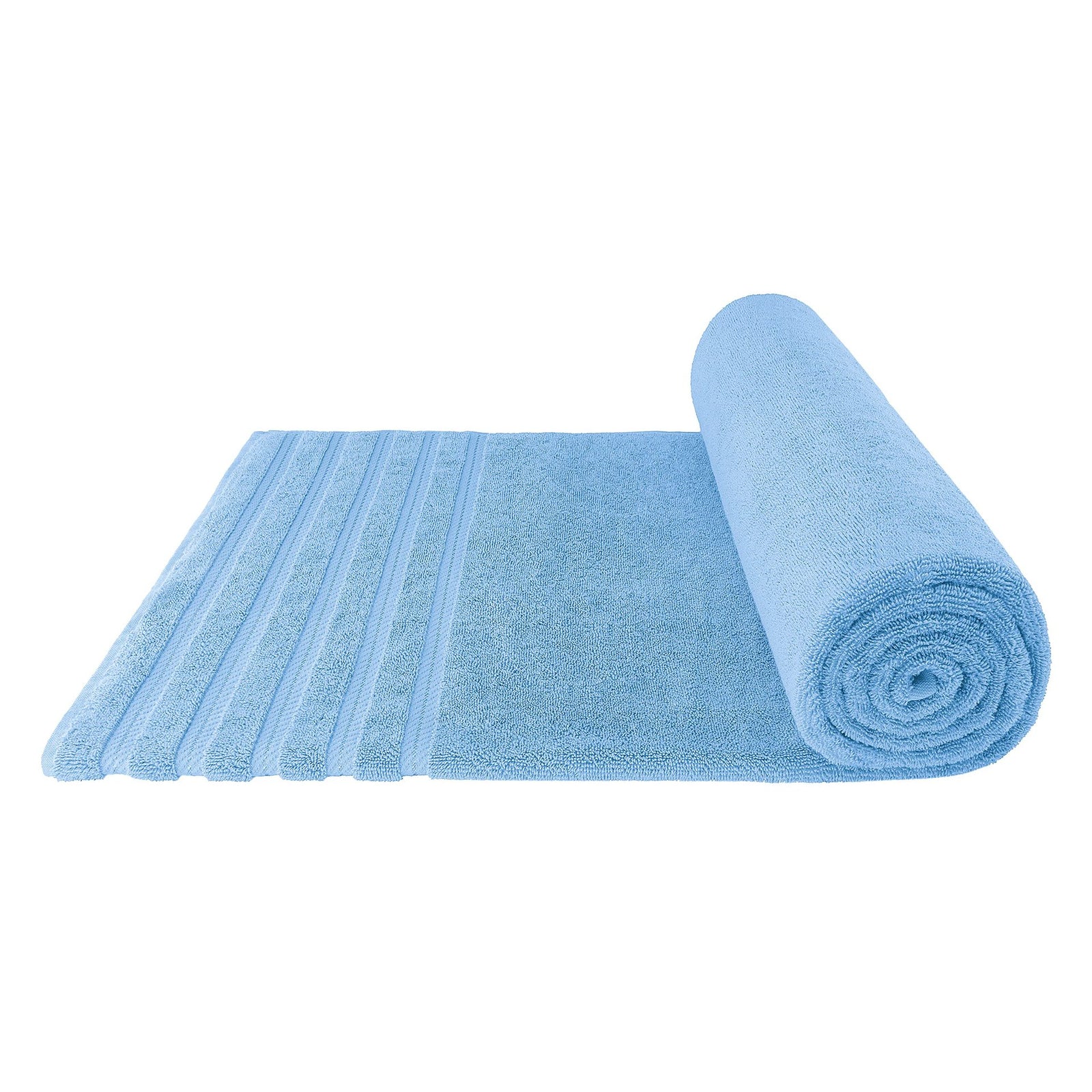 Green Luxury 6-Piece Combed Cotton Towel Bale Set - Ultra Soft & Absorbent Bath, Hand, Face Towels