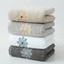 Color Mixing 4-Pack Elegant Floral Embroidered Cotton Hand Towels - Ultra Soft & Absorbent