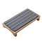 Dark Grey Natural Diatomaceous Earth Absorbent Drying Tray with Bamboo Base - Quick-Dry Stone Mat for Kitchen & Bathroom Sink