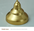 Grey Elegant Star Metal Candlestick Holder - Decorative Taper Candle Stand for Home, Tabletop & Special Occasions