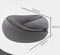 Dark Grey Ergonomic Memory Foam Travel Neck Pillow - U-Shaped Support for Naps & Journeys