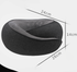 Black Ergonomic Memory Foam Travel Neck Pillow - U-Shaped Support for Naps & Journeys