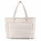 Beige Large Capacity Nylon Tote Bag for Women - Fashionable Travel Shoulder & Crossbody Handbag