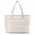 Beige Large Capacity Nylon Tote Bag for Women - Fashionable Travel Shoulder & Crossbody Handbag