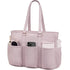 Pink Women's Laptop Tote Bag - Professional Business Briefcase & Shoulder Handbag (Fits up to 15.6 Inch Laptop)