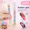 White 0.7mm Nail Art Doodle Pen 12 Sticks- Single Color Acrylic Marker for Nail Design, No-Bake