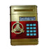 Gold Children's Mini Safe Piggy Bank with Fingerprint and Password Lock