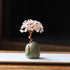 White Crystal Natural Crystal Wealth Tree - 12cm Feng Shui Decor, Elegant Office Desk Ornament