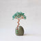 Tungling Jade Natural Crystal Wealth Tree - 12cm Feng Shui Decor, Elegant Office Desk Ornament