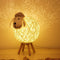 Nordic-Style Sheep Night Light - Warm Romantic Bedroom Lamp
