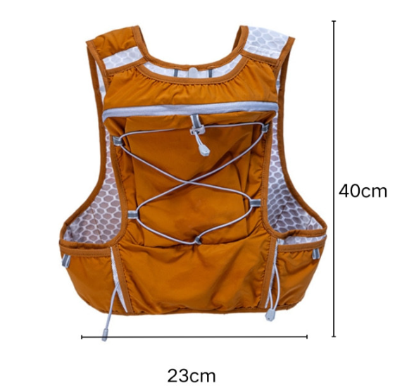Green Hydration Backpack for Trail Running, Marathon, and Cycling