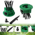 3-Piece 360-Degree Multi-Head Garden Sprinkler Set - Efficient Watering Solution