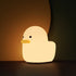 Ducky Silicone Tap-Tap LED Night Light - Rechargeable Sleep Companion