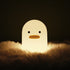 Ducky Silicone Tap-Tap LED Night Light - Rechargeable Sleep Companion