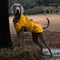 40# Yellow Waterproof Reflective Dog Raincoat for Small to Large Dogs