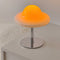 25cm Heart Egg Tart Table Lamp with Adjustable Color and Brightness