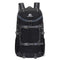 Black 20L Women's Orange Mountaineering Backpack - Water-Resistant