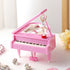 Classical Grand Piano Music Box with Dancing Ballerina(Dancing girl version - pink)