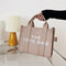 Stylish PU Leather Handbag & Crossbody - Large Capacity(Khaki)