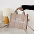 Stylish PU Leather Handbag & Crossbody - Large Capacity(Khaki)