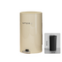 Cream white round iron double open trash can 15 liters 22.5cm * 39cm inner container 20 * 35.5