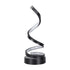 Modern Spiral LED Table Lamp - Dimmable, 3 Light Modes(black)