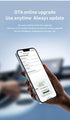 2-in-1 Wireless CarPlay & Android Auto Adapter - Plug & Play Dongle for Cars(Applicable to iPhone-White)