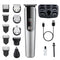 5-in-1 Professional Men's Grooming Kit - Cordless Hair Clipper, Beard Trimmer(Silver)