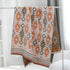 Premium Cartoon Animal Print Gauze Bath Towel - 70x140cm, Soft, Absorbent(Oracle Green 70*140)