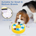 Interactive Dog Puzzle Feeder Toy - Slow Feeder for IQ Training & Mental Stimulation(yellow)