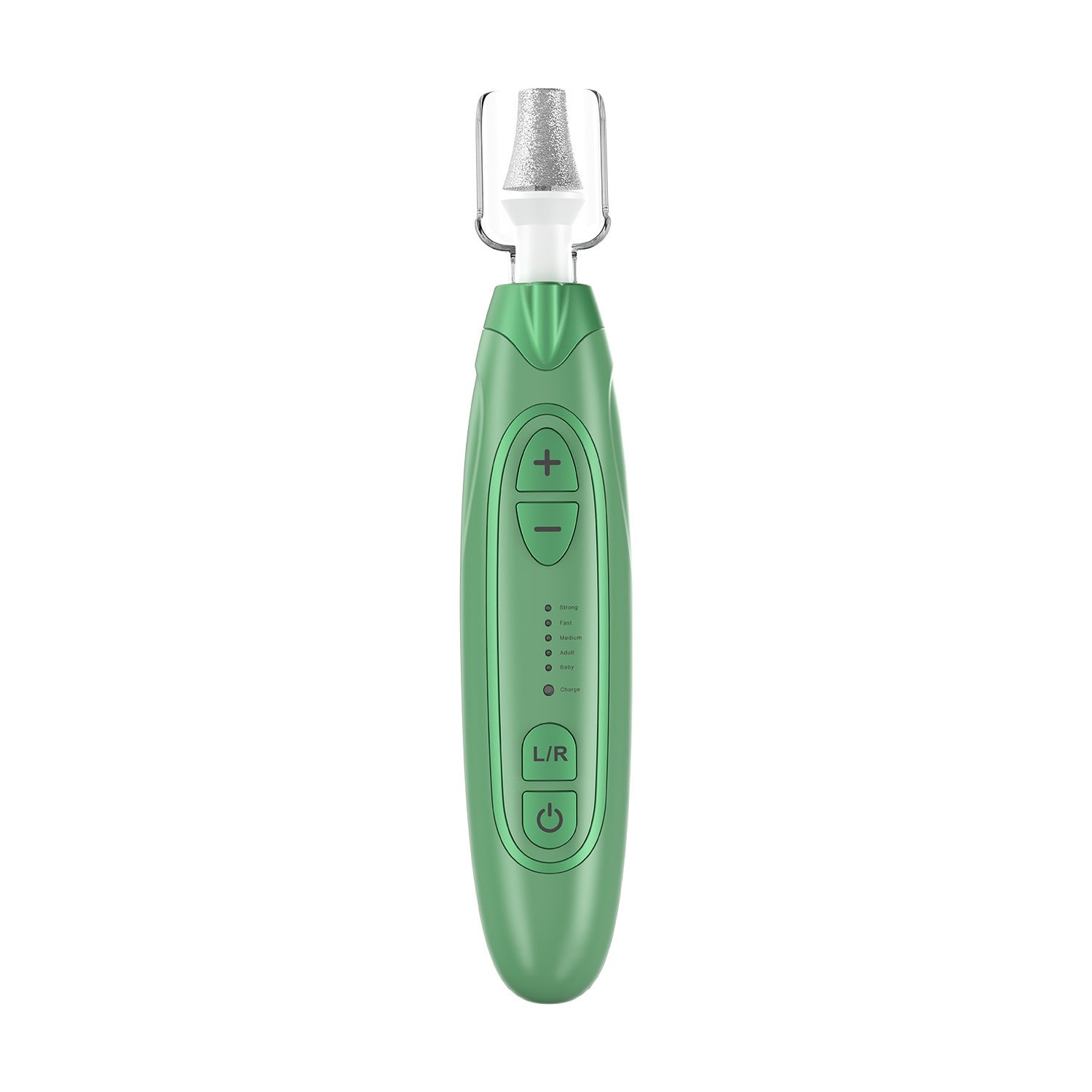 Professional Electric Manicure & Pedicure Kit - 5 Speeds, LED Light(Green)