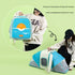 Expandable Pet Carrier Backpack for Cats & Small Dogs - Breathable Mesh, Multiple Entrances(yellow)