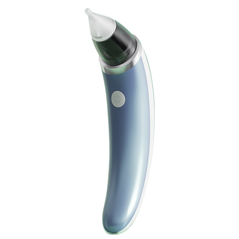 Electric Baby Nasal Aspirator - 5 Suction Levels, Anti-Reflux, USB Rechargeable(Blue)