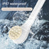 Rechargeable Electric Body Brush & Back Scrubber - 6 Heads, IPX7 Waterproof(Yellow)
