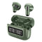 Hi-Res Audio In-Ear Monitor Earphones - Ergonomic Design, Dynamic Driver, with Mic & 3.5mm Jack(green)