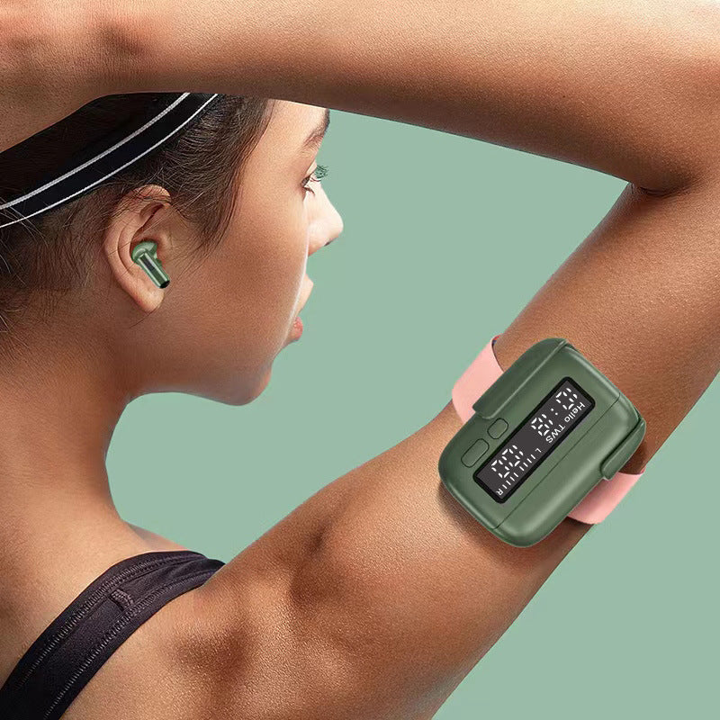 Hi-Res Audio In-Ear Monitor Earphones - Ergonomic Design, Dynamic Driver, with Mic & 3.5mm Jack(green)