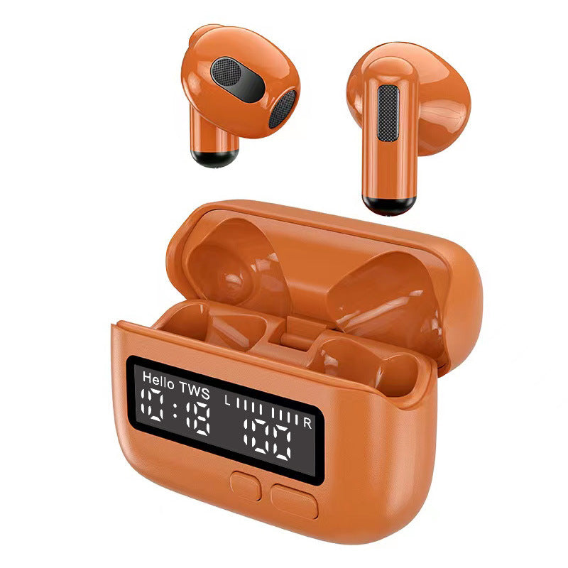 Hi-Res Audio In-Ear Monitor Earphones - Ergonomic Design, Dynamic Driver, with Mic & 3.5mm Jack(Orange)