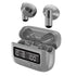 Hi-Res Audio In-Ear Monitor Earphones - Ergonomic Design, Dynamic Driver, with Mic & 3.5mm Jack(Gray)