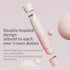 2-in-1 Electric Lady Shaver & Trimmer - Gentle Full Body Hair Removal, Portable & USB Rechargeable(Gradient pink)