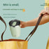 Mini Portable Electric Self-Stirring Mug - USB-C Rechargeable, 4-Hour Use, Stainless Steel (Green)